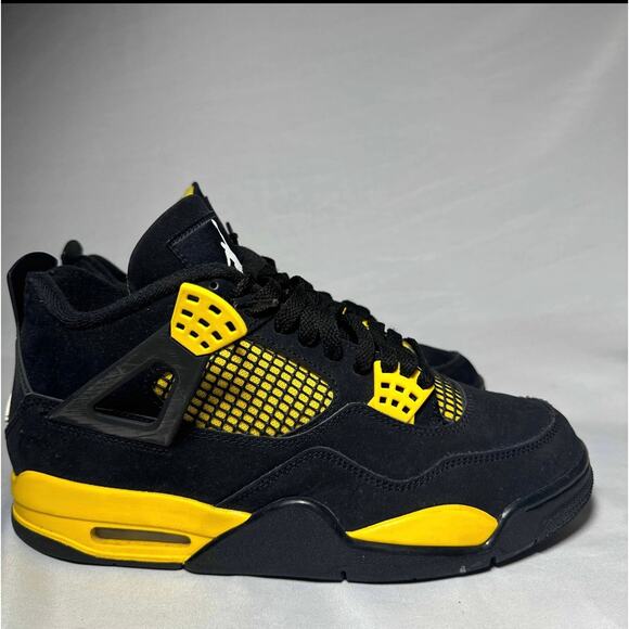 Size 8.5 - Nike Air Jordan 4 Retro Thunder 2023 Men's Shoes